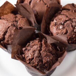 3pk Vegan/Gluten Free Dark Chocolate Espresso Muffins